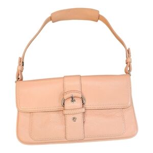 Ann Taylor LOFT Elegant Peach Leather Handbag